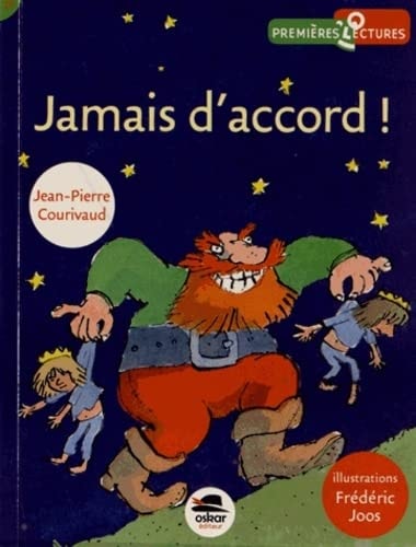JAMAIS D'ACCORD, de Jean-Pierre Courivaud | portada del libro