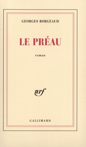 LE PREAU, de Borgeaud | portada del libro