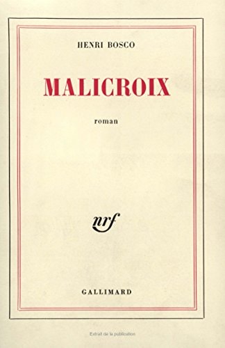 MALICROIX, de Bosco | portada del libro