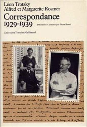 CORRESPONDANCE, de Alfred Rosmer | portada del libro