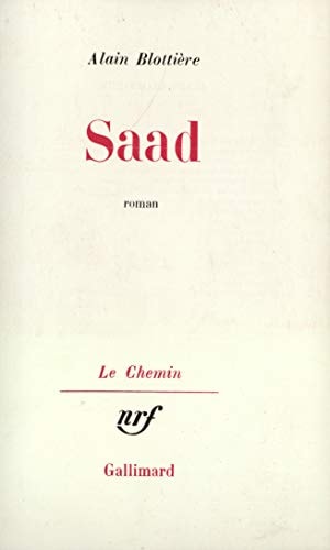 SAAD, de Blottière | portada del libro
