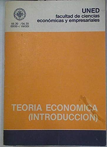 Teor¡a Económica. (Introducción), de BORT CANUTO | portada del libro