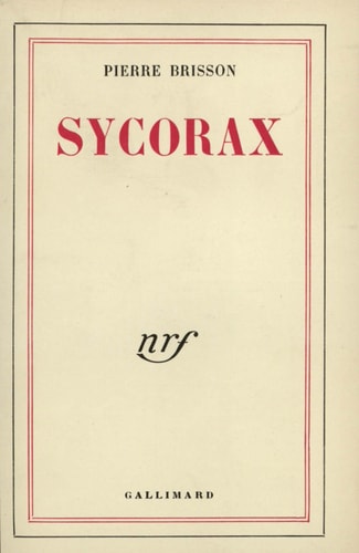 SYCORAX, de Brisson | portada del libro