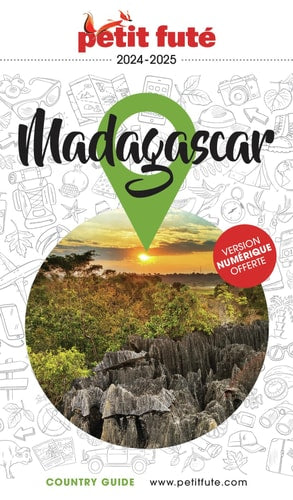 ADAGASCAR 2024 - 2025 PETIT FUTE, de Dominique Auzias | portada del libro