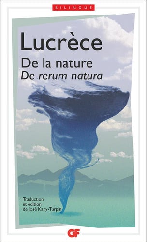 De la nature / De rerum natura, de LUCRECE | portada del libro