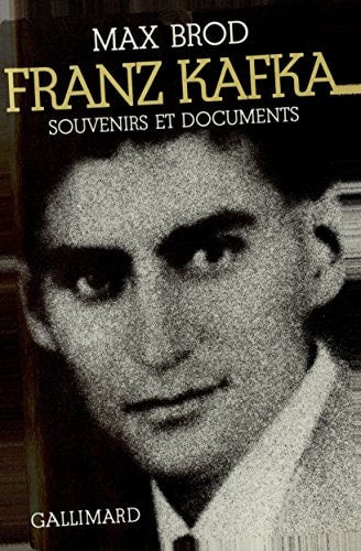 FRANZ KAFKA, de Brod | portada del libro