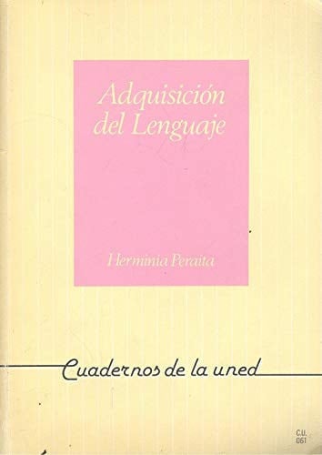 ADQUISICION DEL LENGUAJE, de PERAITA ADRADOS | portada del libro