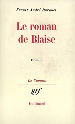 LE ROMAN DE BLAISE, de Burguet | portada del libro