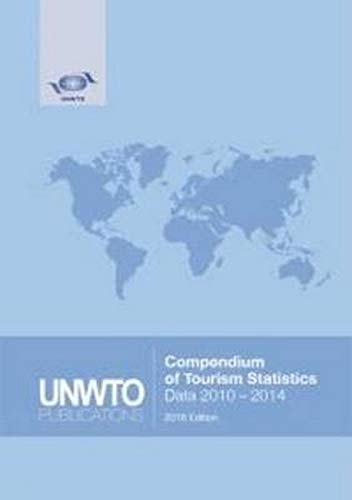 COMPENDIUM OF TOURISM STATISTICS : DATA 2010-2014 (2016 EDITION), de World Tourism Organization | portada del libro