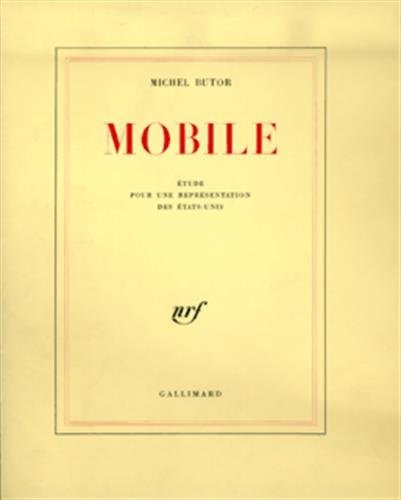 MOBILE, de Michel Butor | portada del libro