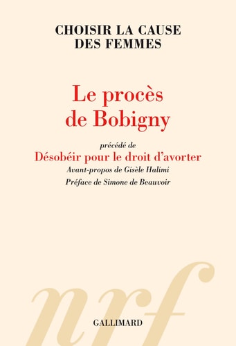 PROCES DE BOBIGNY, de Choisir la cause des femmes | portada del libro