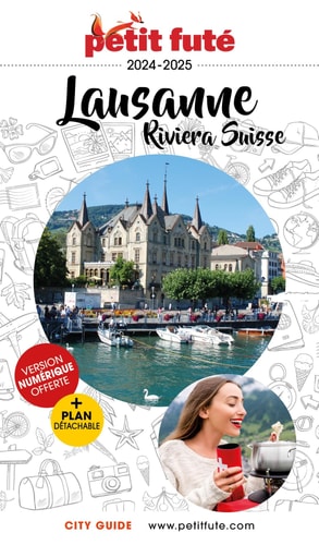 AUSANNE - RIVIERA SUISSE 2024 PETIT FUT, de Petit Futé | portada del libro