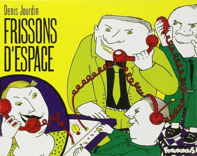 FRISSONS D ESPACE, de Denis Jourdin | portada del libro
