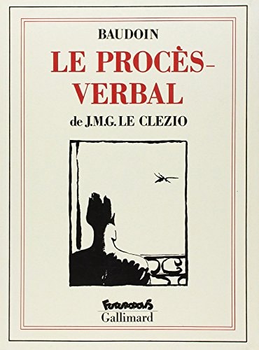 PROCES VERBAL FUTURO, de Baudoin | portada del libro