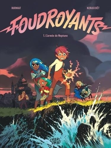 FOUDROYANTS TOME 1 LÆARMEE DE NEPTUNE, de Mathieu Burniat | portada del libro