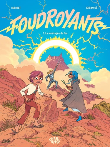 FOUDROYANTS TOME 2 LA MONTAGNE DE FEU, de Burniat | portada del libro
