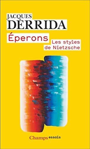 Eperons - Les styles de Nietzsche, de DERRIDA JACQUES | portada del libro