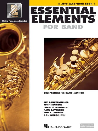 ESSENTIAL ELEMENTS 2000 SAXOPHONE | portada del libro