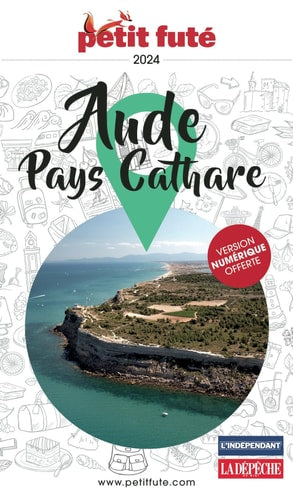 UDE - PAYS CATHARE 2024 PETIT FUTE, de Petit Futé | portada del libro