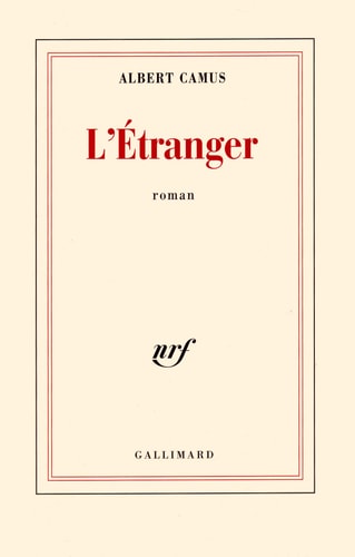 L'ETRANGER, de Camus | portada del libro