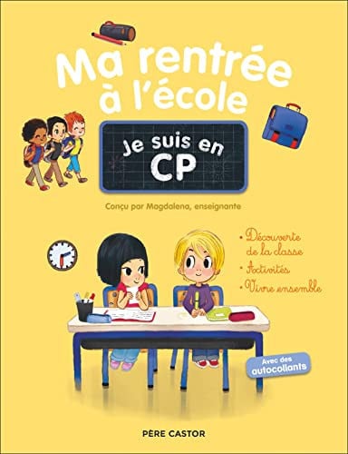 E SUIS EN CP MA RENTREE A, de MAGDALENA#RISTORD .#EMMANUEL | portada del libro