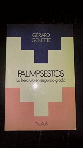 Palimpsestos, de GENETTE | portada del libro