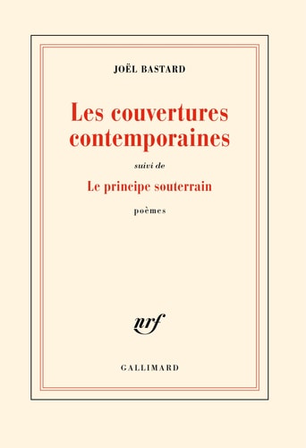 COUVERTURES CONTEMPORAINES, de Joël Bastard | portada del libro