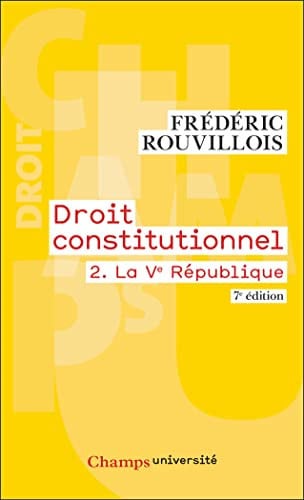 ROIT CONSTITUTIONNEL T2, de ROUVILLOIS FREDERIC | portada del libro