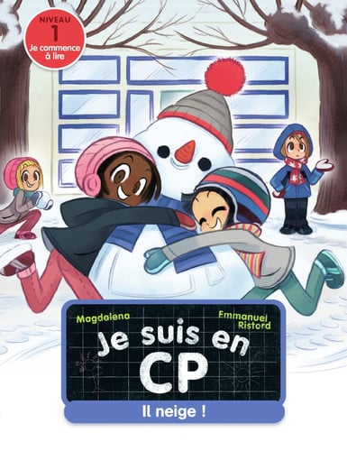 Je suis en CP. Il neige, de MAGDALENA#RISTORD .#EMMANUEL | portada del libro