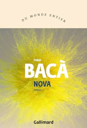 NOVA, de Fabio Bacà | portada del libro