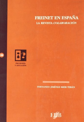 FREINET EN ESPAÑA PE-28 **, de JIMENEZ MIER | portada del libro
