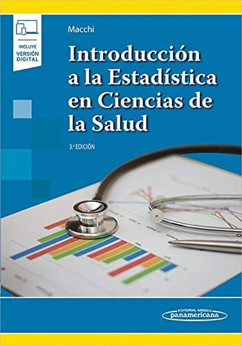 Introducción a la Estadística en Ciencias de la Salud, de Macchi | portada del libro