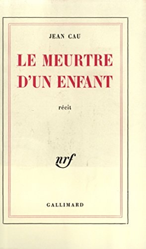 LE MEURTRE D'UN ENFANT, de Cau | portada del libro