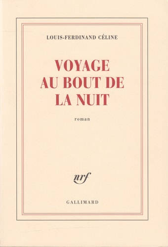 VOYAGE AU BOUT DE LA NUIT, de Céline | portada del libro