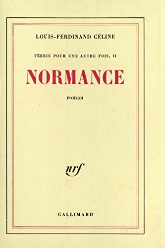 NORMANCE, de Louis-Ferdinand Céline | portada del libro
