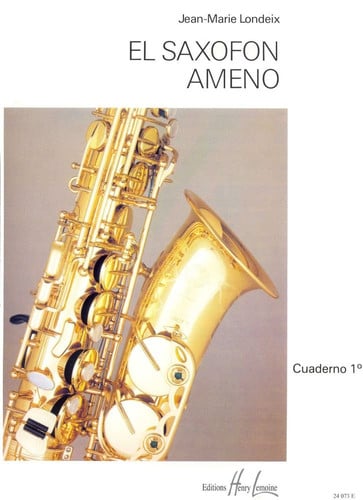 ELSAXOFON AMENO 1, de LONDEIX | portada del libro
