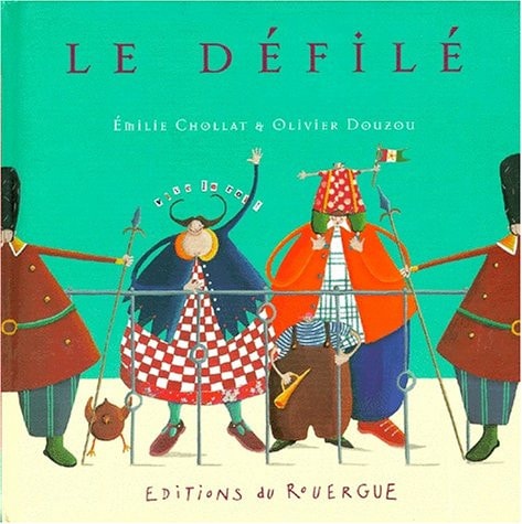 LE DEFILE, de Olivier Douzou | portada del libro