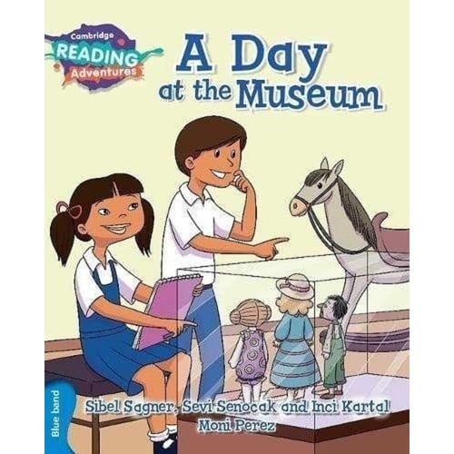 BLUE A DAY AT THE MUSEUM | portada del libro