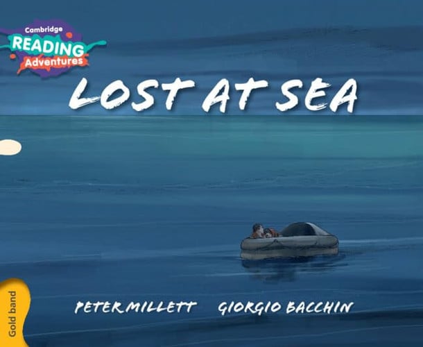 LOST AT SEA GOLD BAND | portada del libro