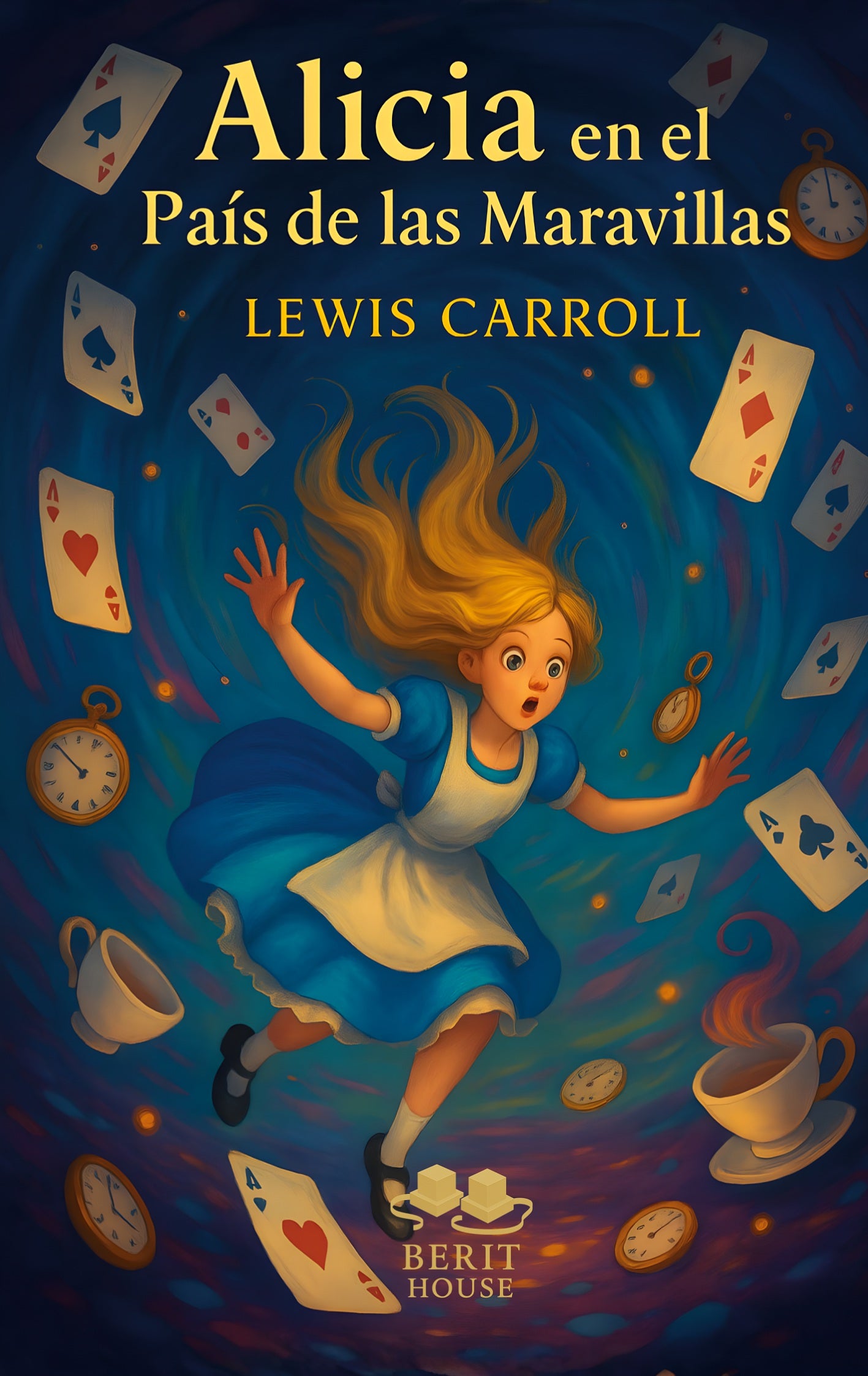 Alicia en el País de las Maravillas, de Lewis Carroll | portada del libro