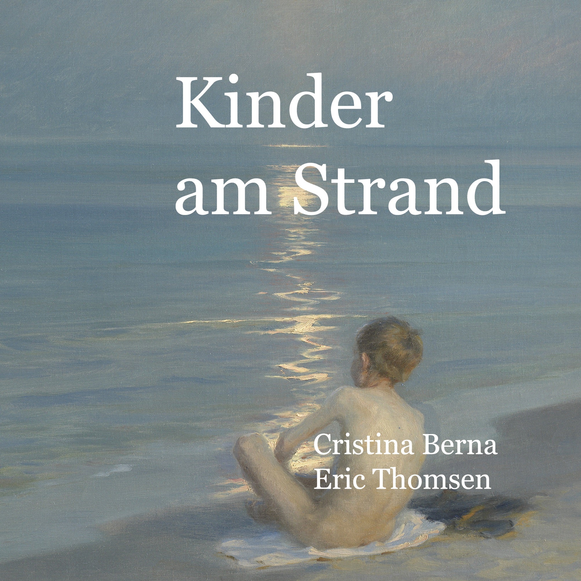 KINDER AM STRAND, de Cristina Berna | portada del libro