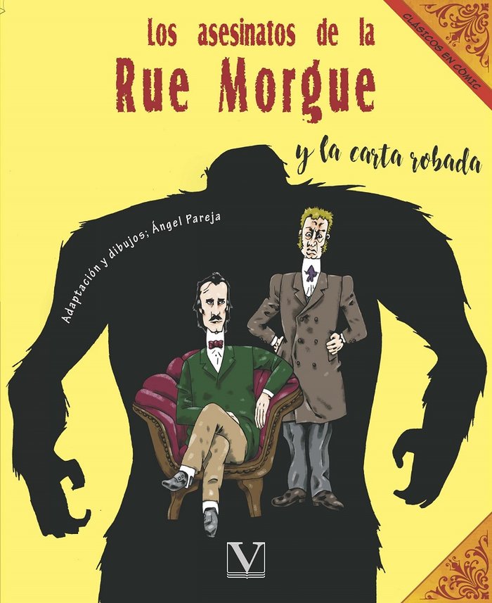 Los asesinatos de la Rue Morgue y la carta robada, de Pareja, Ángel | portada del libro