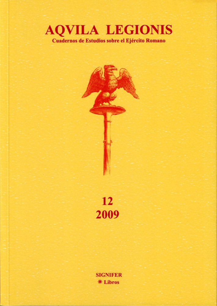 AQVILA LEGIONIS 12 2009, de Perea Yébenes, Sabino | portada del libro