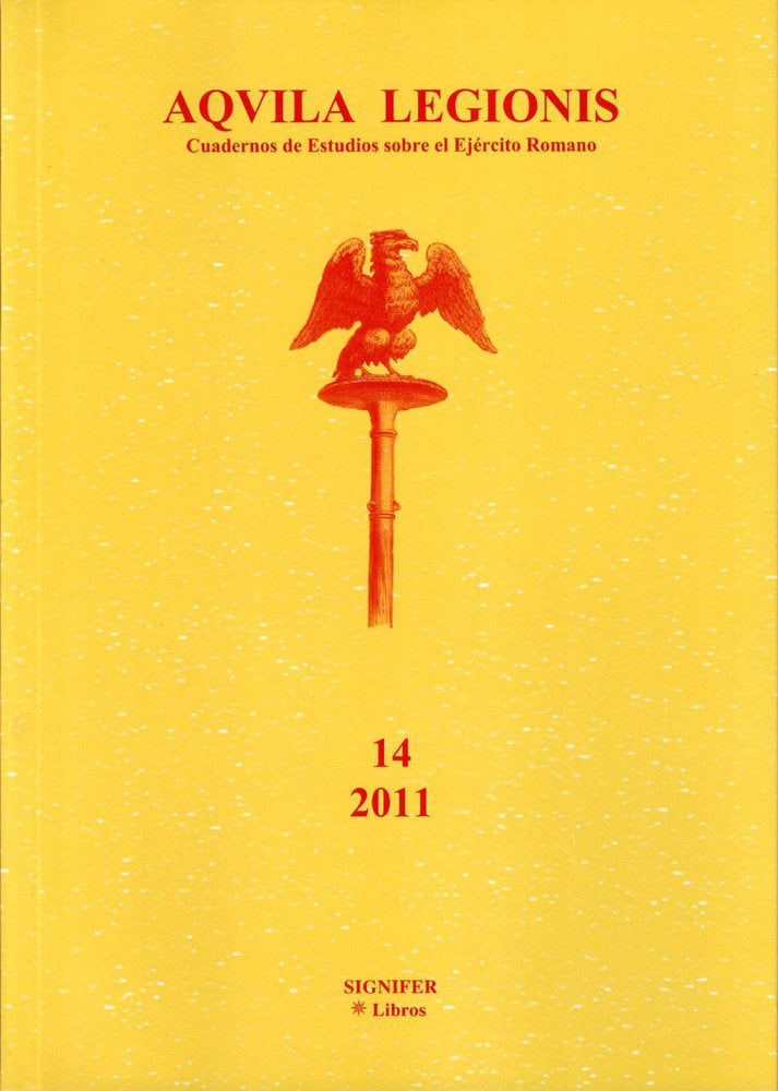 AQVILA LEGIONIS 14 2011, de Perea Yébenes, Sabino | portada del libro