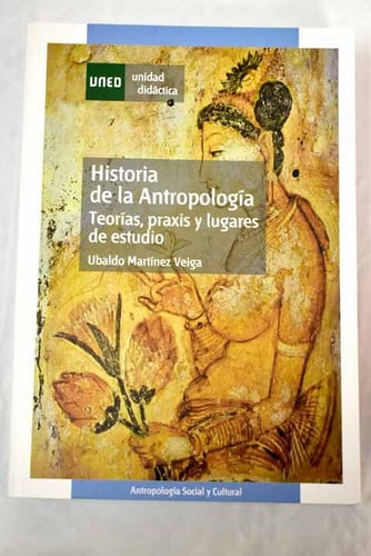 Historia de la antropolog¡a, de MARTINEZ VEIGA | portada del libro