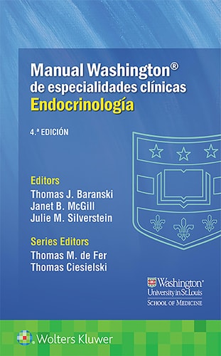 MANUAL WASHINGTON DE ESPECIALIDADES CLINICAS ENDOCRINOLOGIA 4ED., de MCGILL | portada del libro