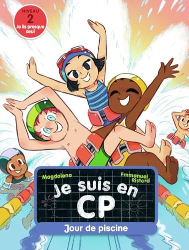 Je suis en CP Tome 3 Jour de piscine - Niveau 2, de Magdalena | portada del libro