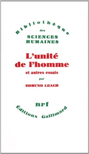 L'UNITE DE L'HOMME ET AUTRES ESSAIS, de Leach | portada del libro