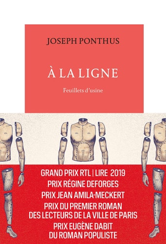 A LA LIGNE, de Joseph Ponthus | portada del libro