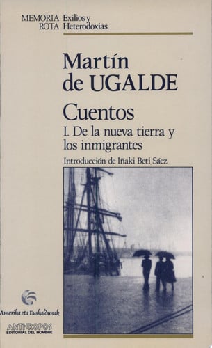Cuentos I, de UGALDE | portada del libro